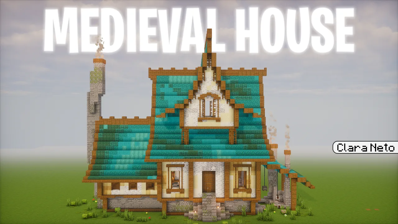 Medieval House — Minecraft Build by claraneto