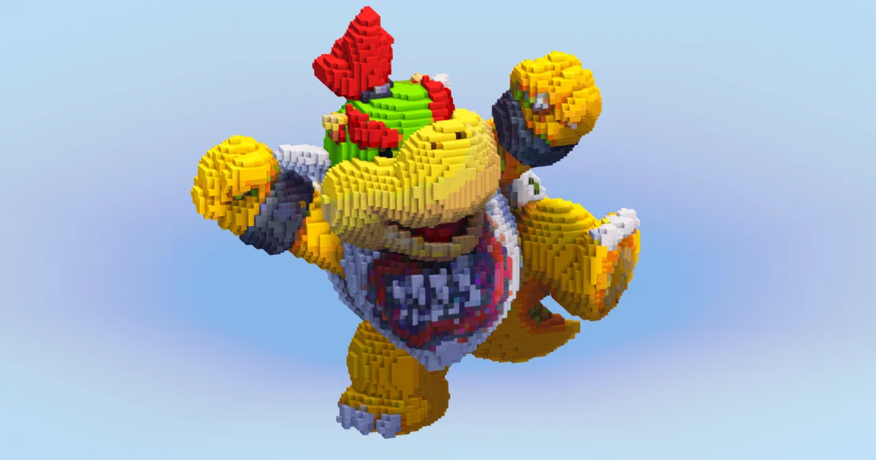 Bowser Jr. — Minecraft Build by LeonisBuilds