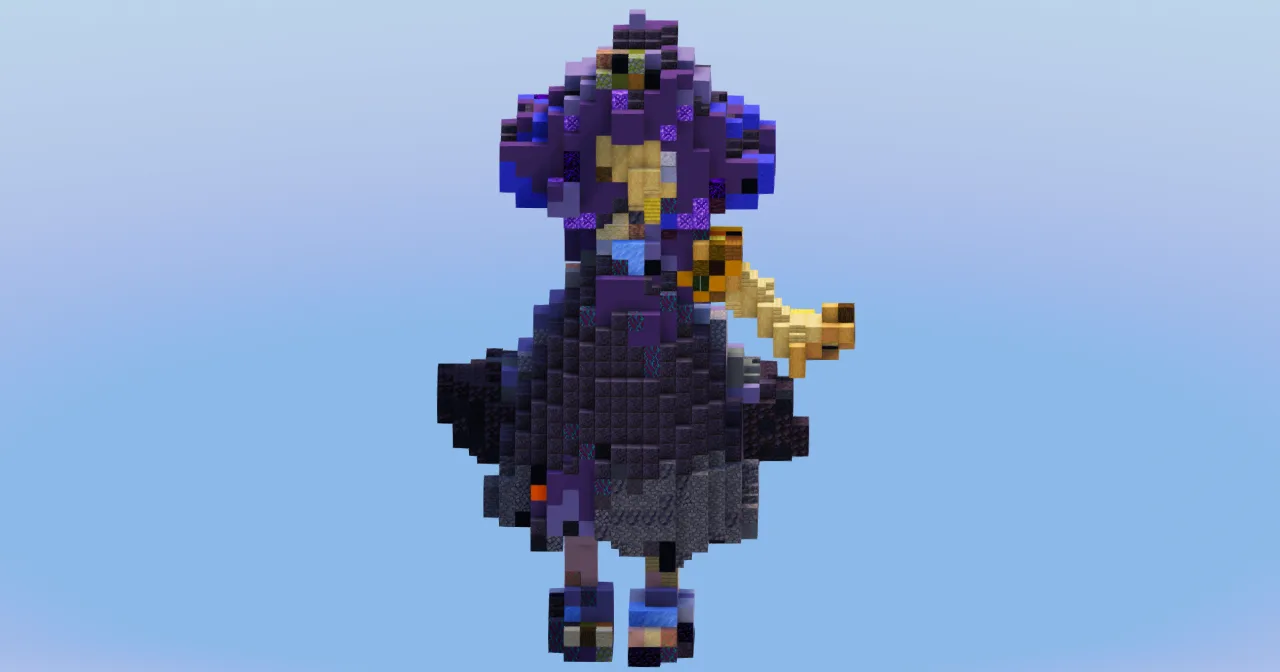 Acerola Trial Captain from Pokemon — Minecraft Build by LeonisBuilds