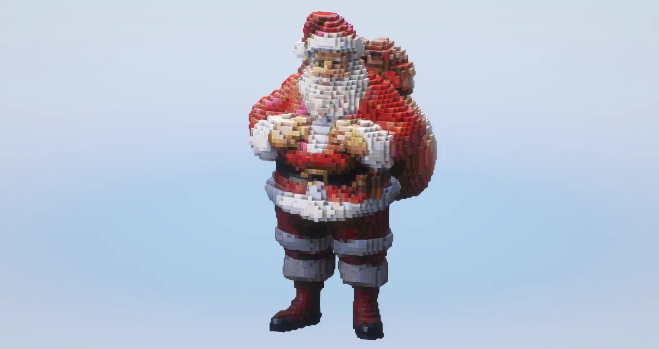 Santa Claus — Minecraft Build by LeonisBuilds