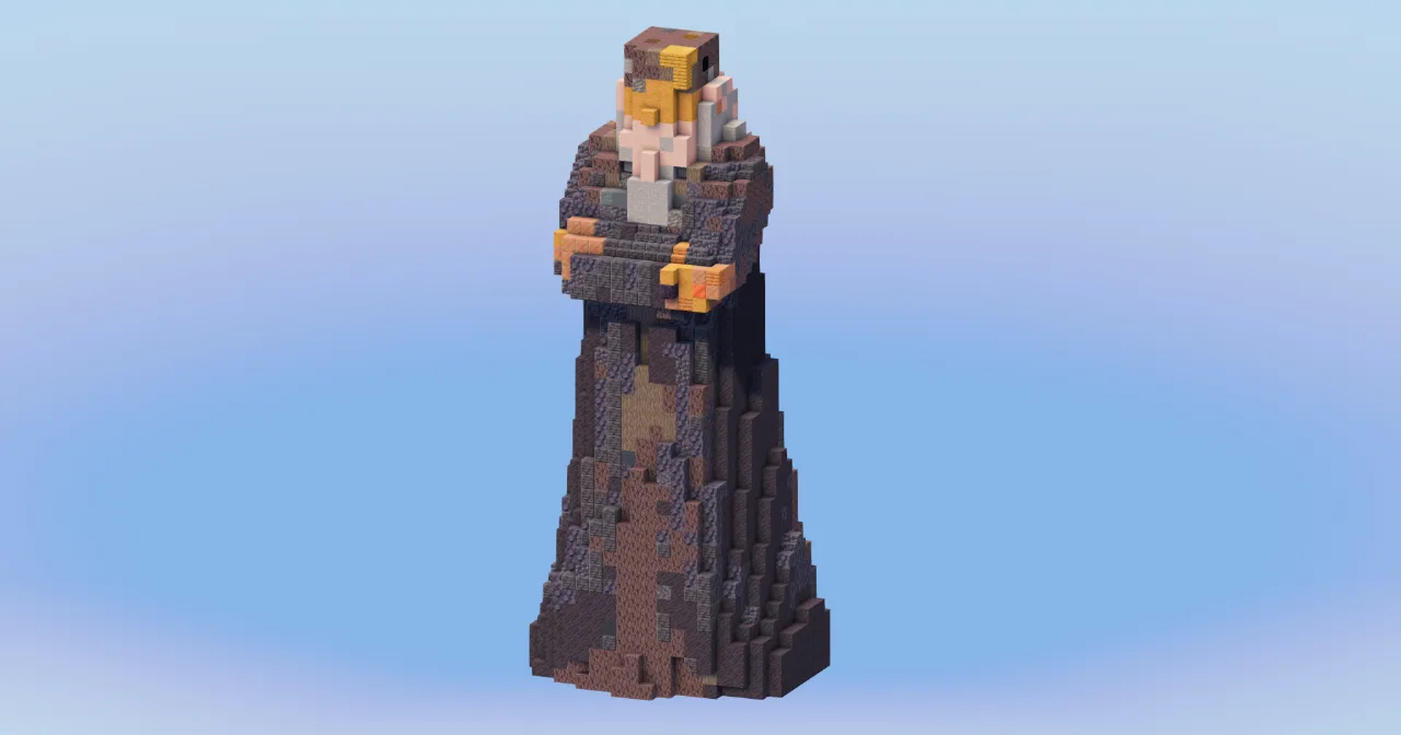 Dumbledore from Harry Potter — Minecraft Build by LeonisBuilds