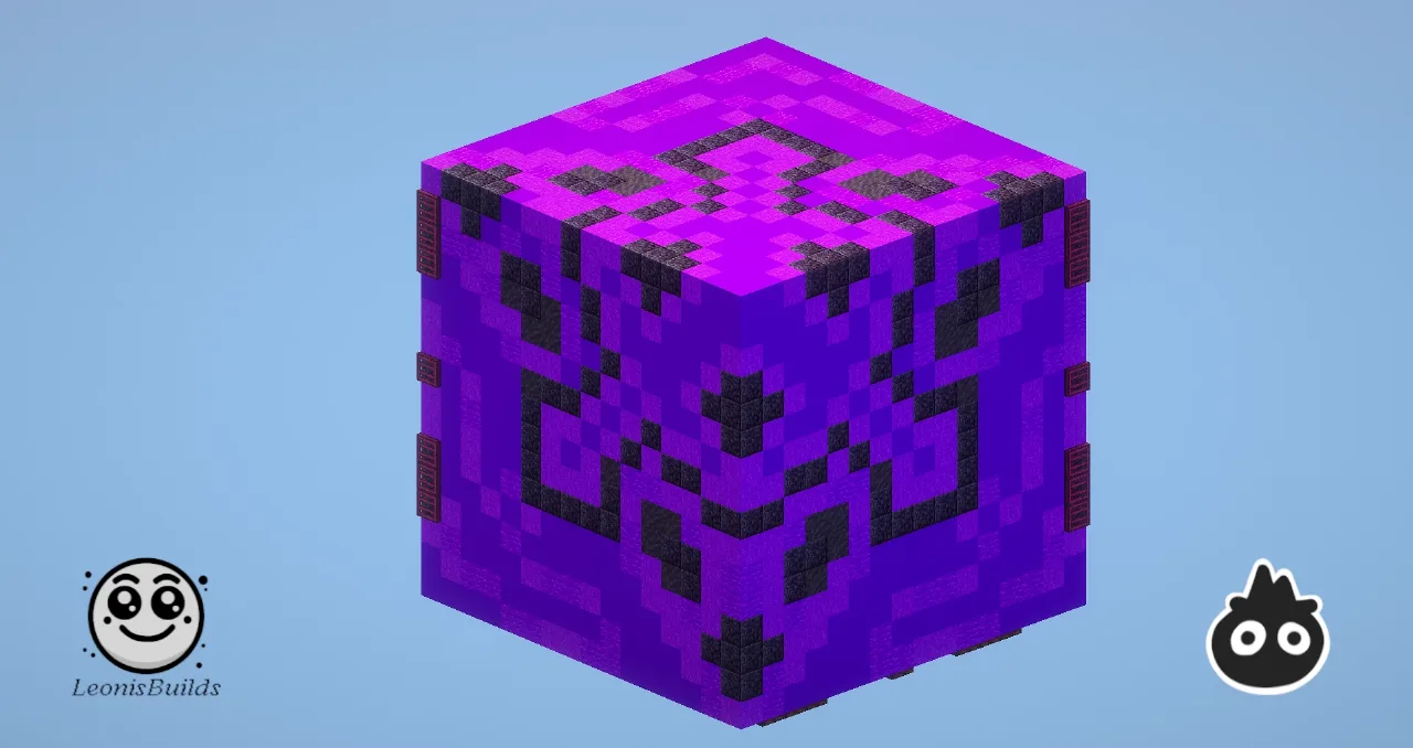 Purple Glazed Terracotta (Collab) — Minecraft Build by LeonisBuilds