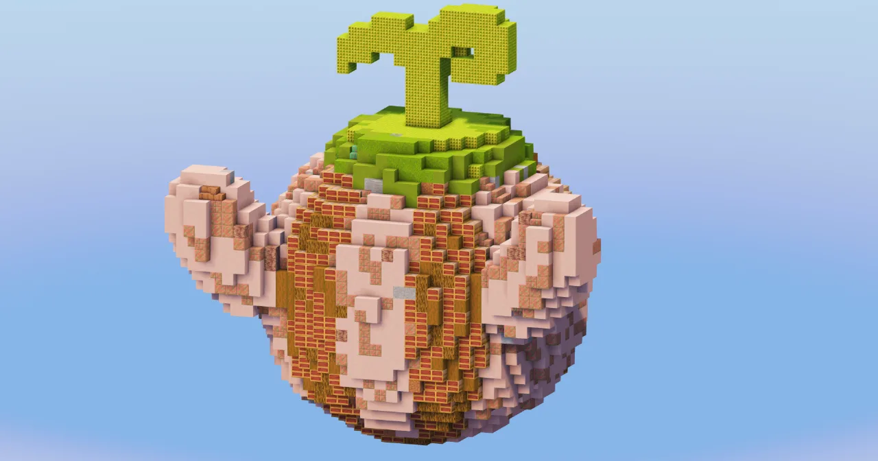 Suna Suna No Mi from One Piece — Minecraft Build by LeonisBuilds