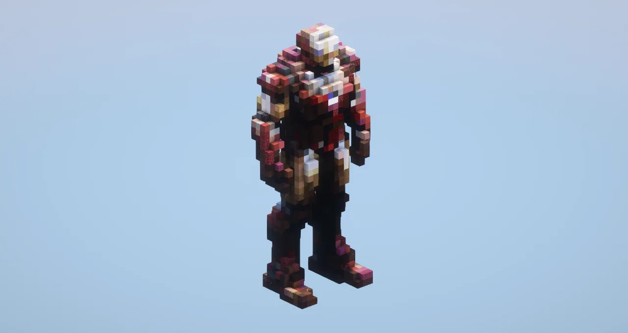 Iron Man from Marvel — Minecraft Build by LeonisBuilds