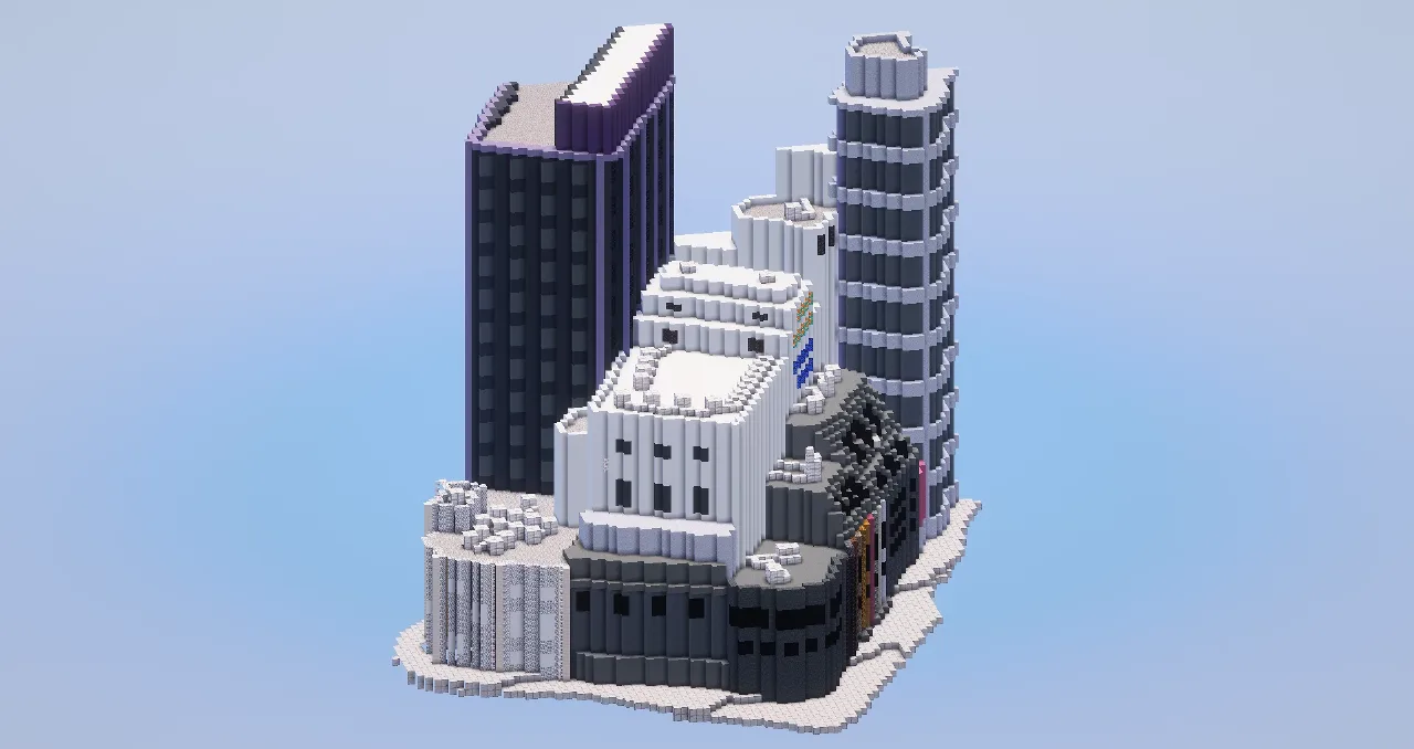 Urban Modern Building — Minecraft Build by LeonisBuilds