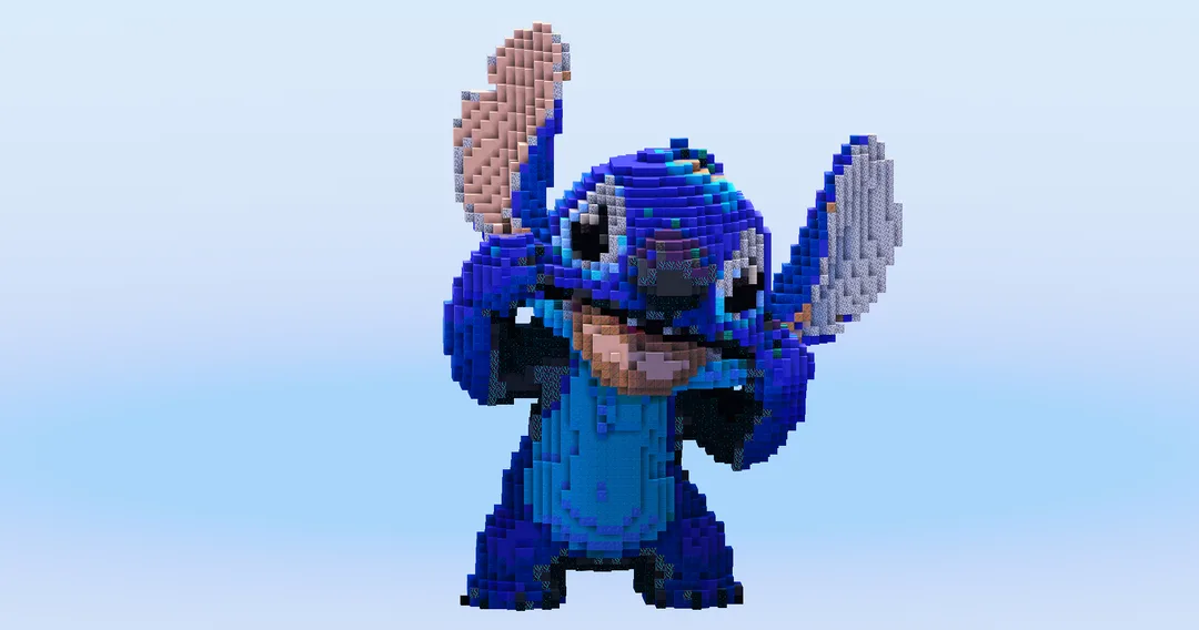 Stitch — Minecraft Build by LeonisBuilds