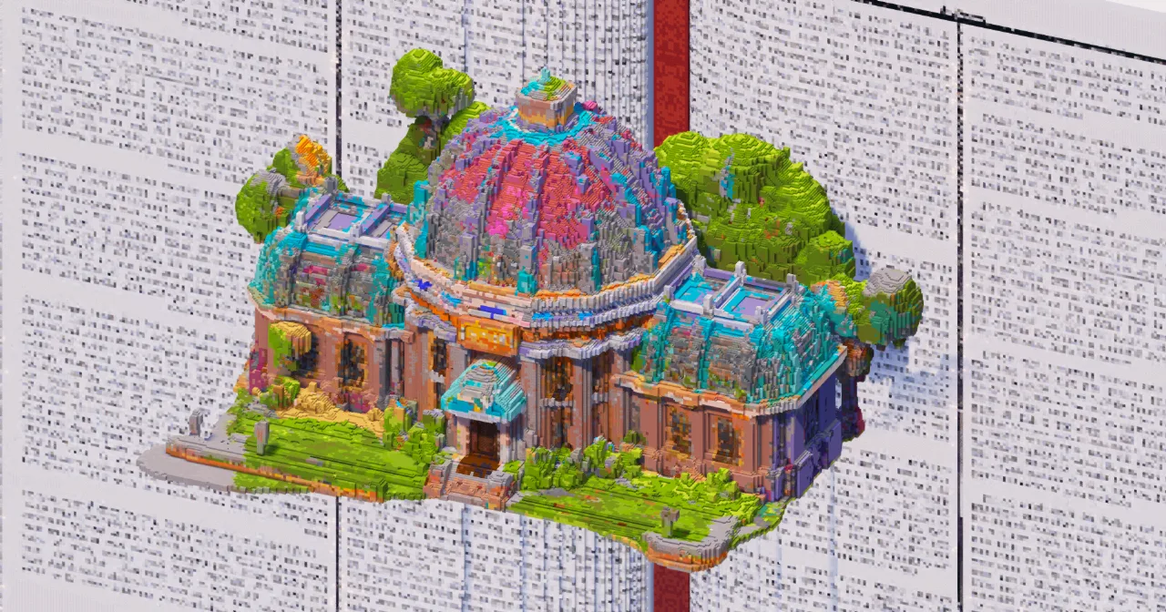 Botanical Garden Greenhouse — Minecraft Build by TheBibleOfBuilding