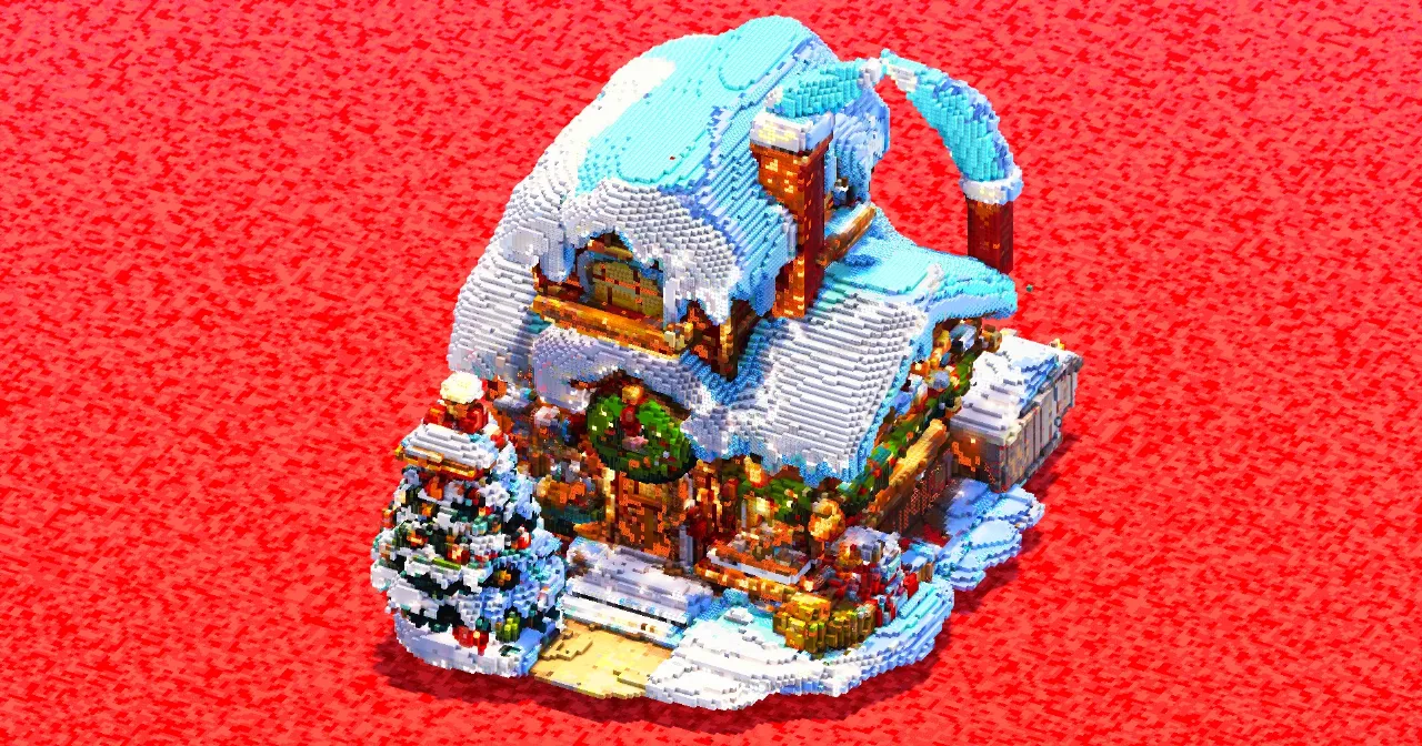 Christmas Cottage — Minecraft Build by ImpossibleBuilds