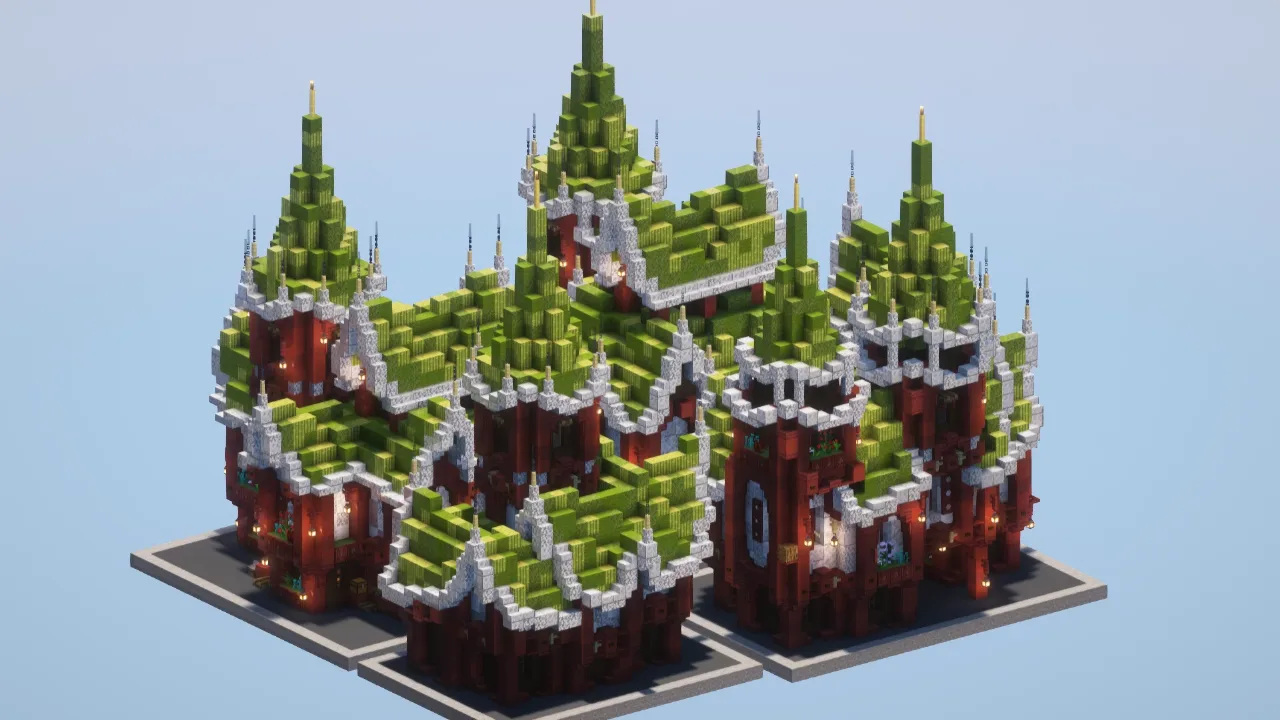 Christmas Fantasy House Pack — Minecraft Build by LeonisBuilds