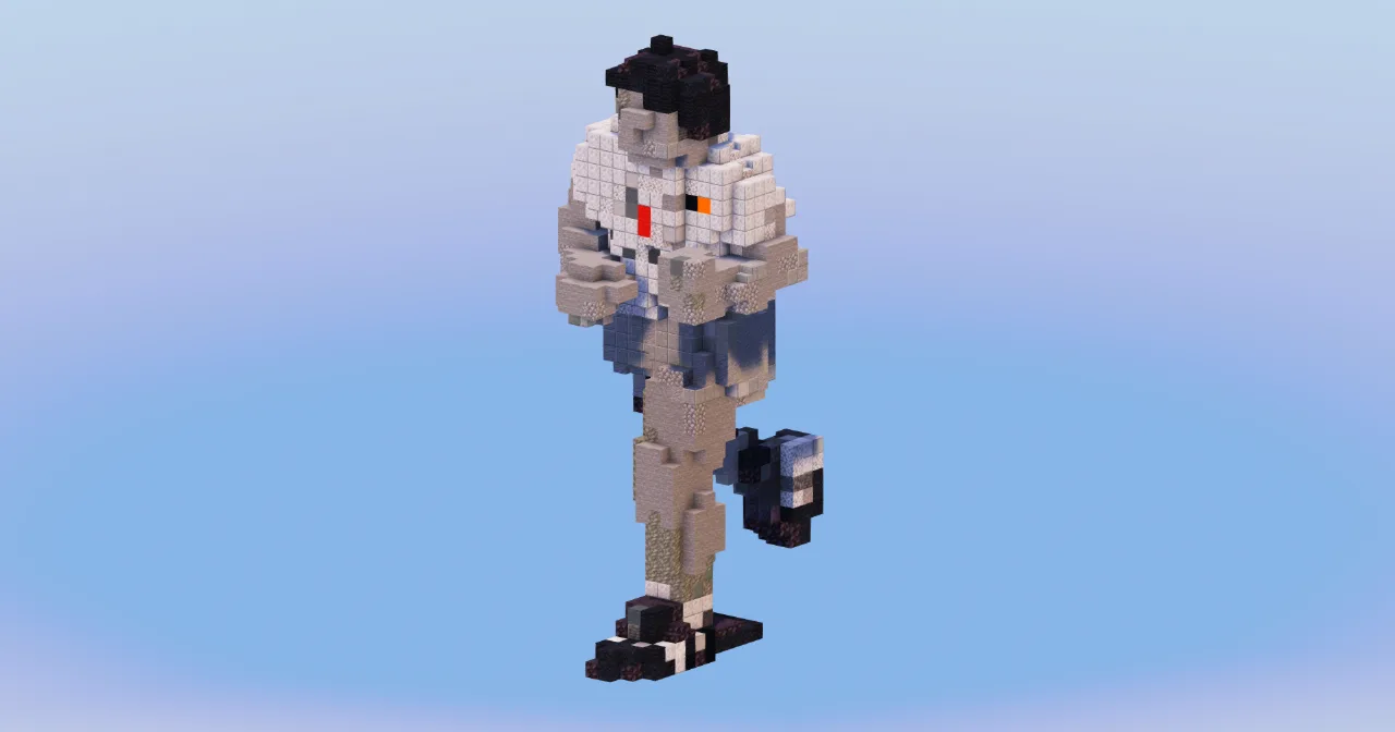 Canadian Legend Terry Fox — Minecraft Build by LeonisBuilds