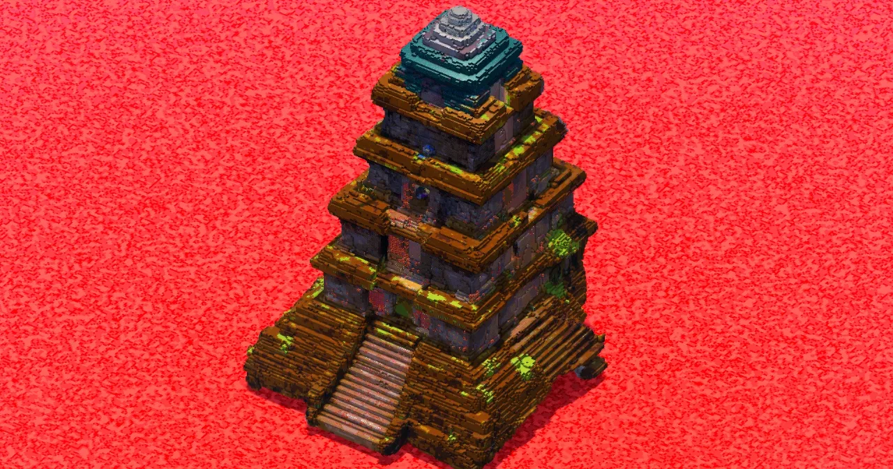 Jungle Temple — Minecraft Build by ImpossibleBuilds