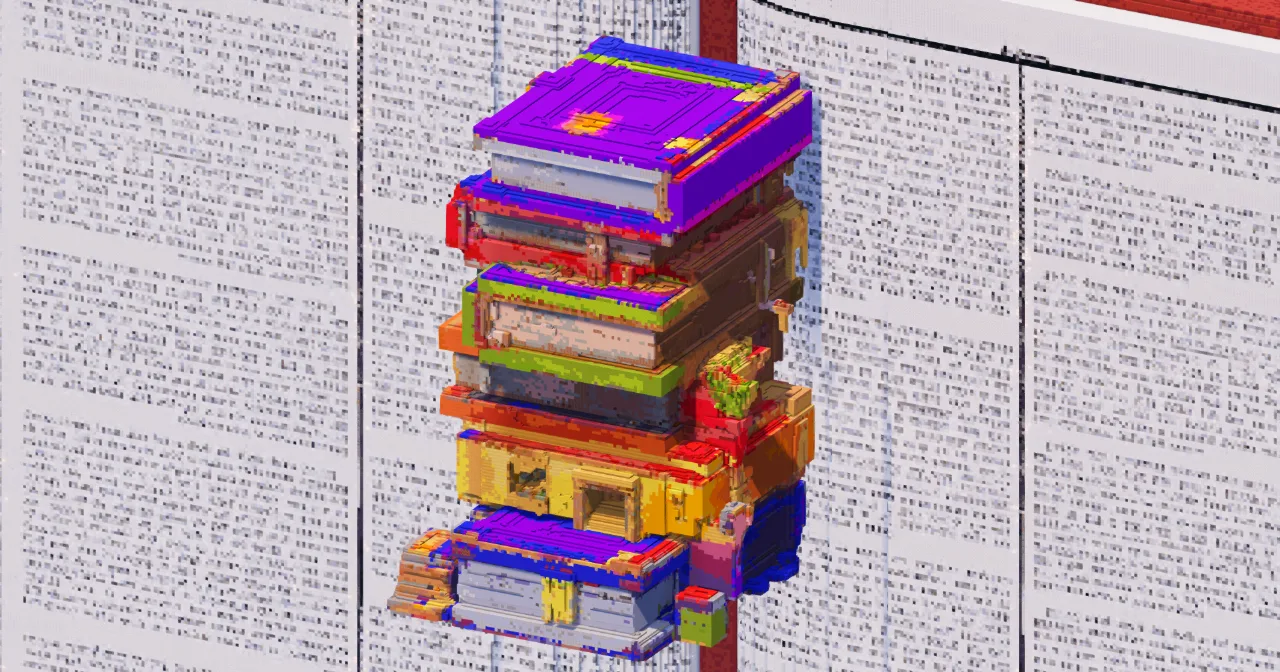 Tome Tower Books — Minecraft Build by TheBibleOfBuilding
