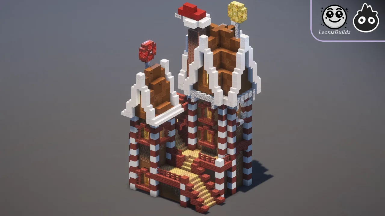 Christmas House - Free — Minecraft Build by MellowHat