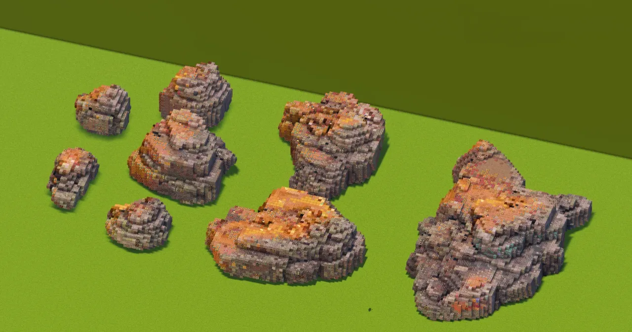 Rocks Pack — Minecraft Build by VerdantBuilds
