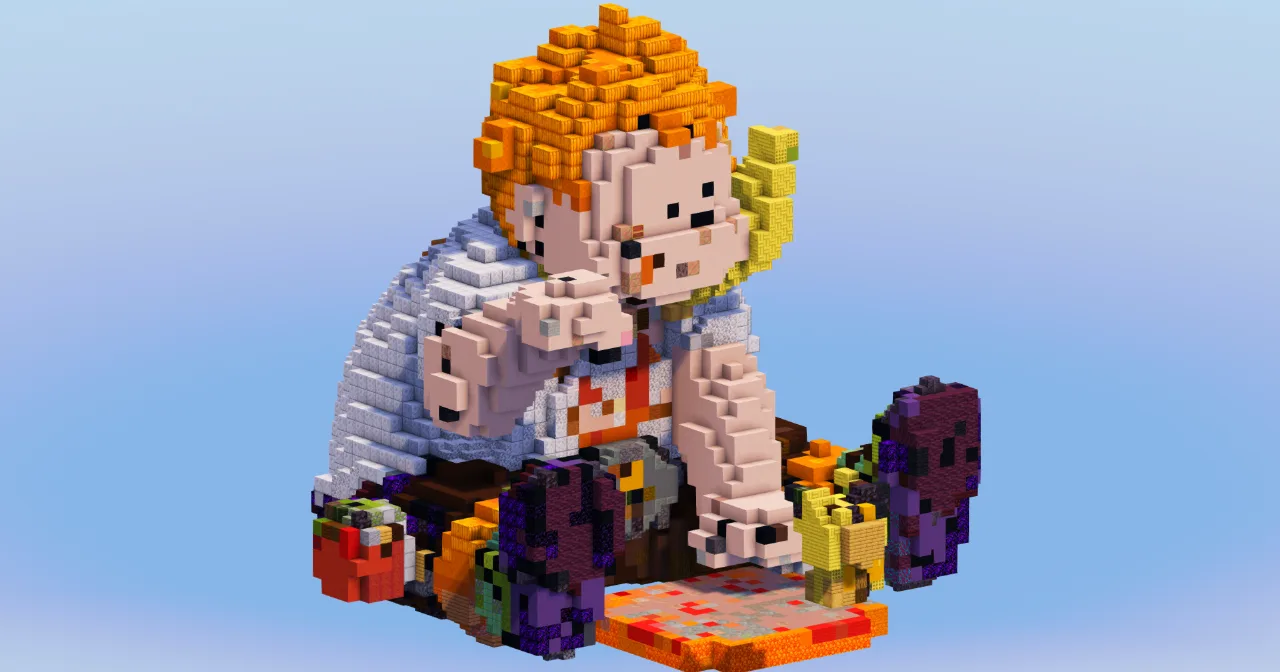 Sophocles Trial Captain from Pokemon — Minecraft Build by LeonisBuilds