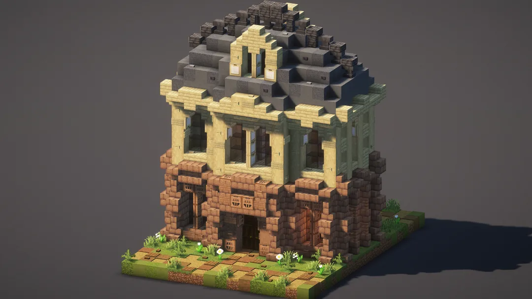 Gothic House — Minecraft Build by MellowHat