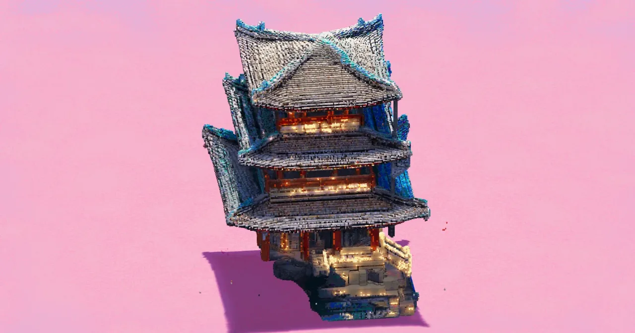 Japanese Pagoda — Minecraft Build by EasternRealms