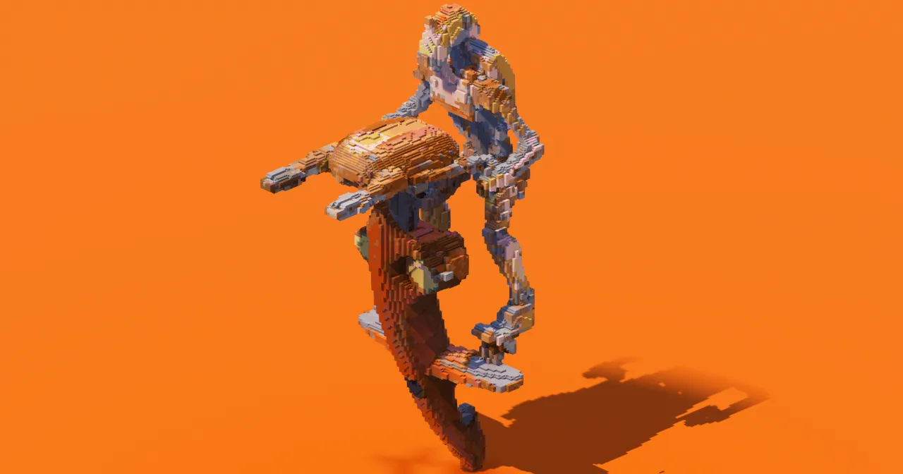Battle Droid on Stap — Minecraft Build by StarWarsCreations