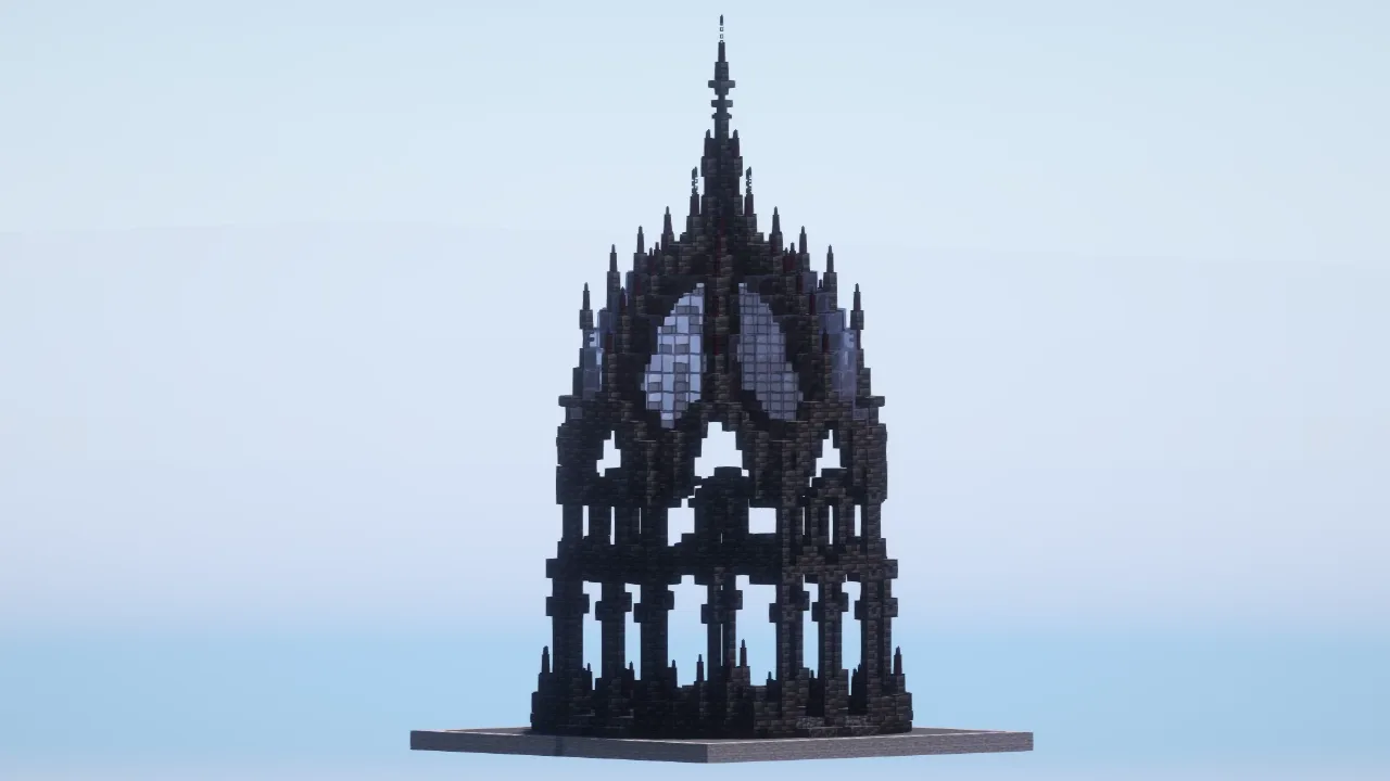 Gothic Bandstand — Minecraft Build by LeonisBuilds