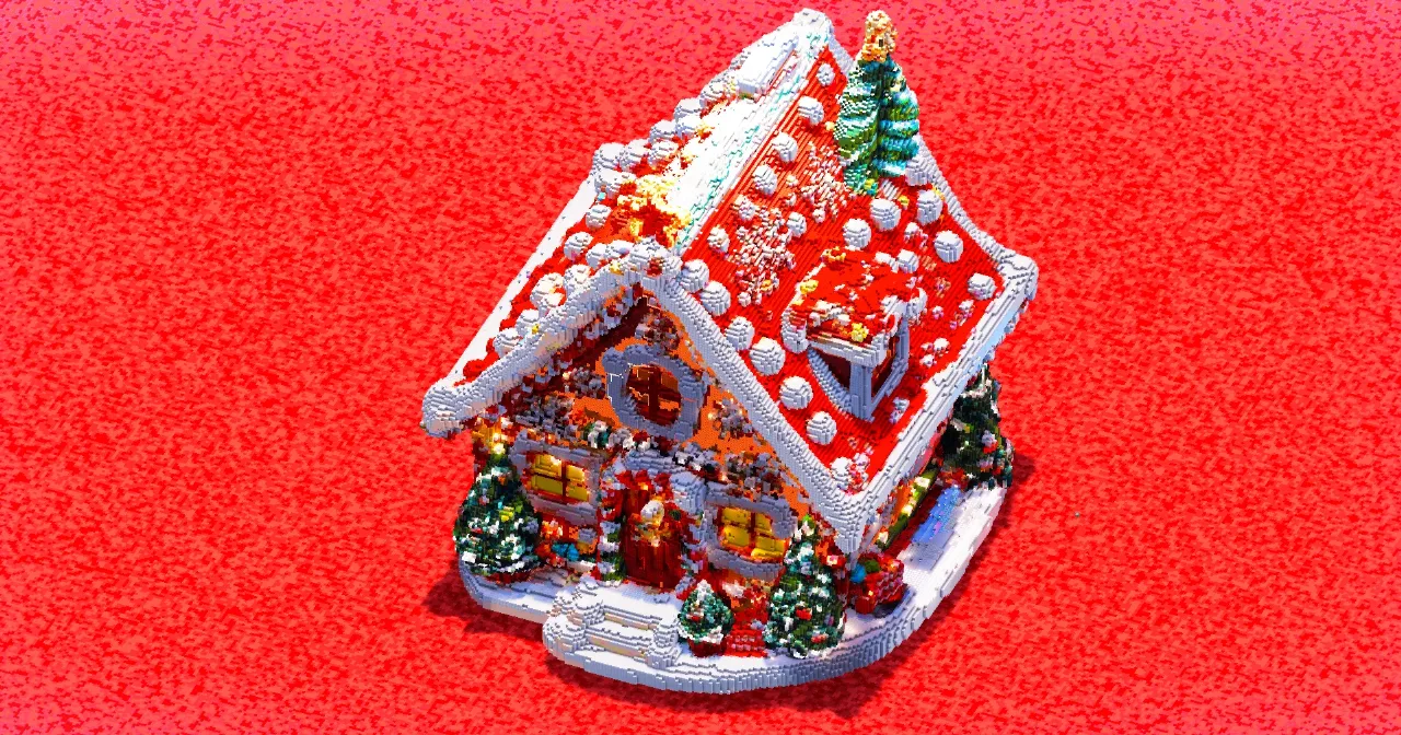 Gingerbread House — Minecraft Build by ImpossibleBuilds