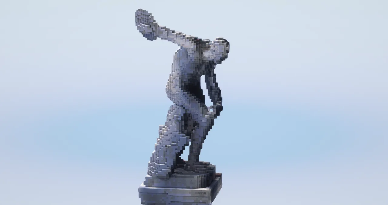 Discobolus — Minecraft Build by LeonisBuilds
