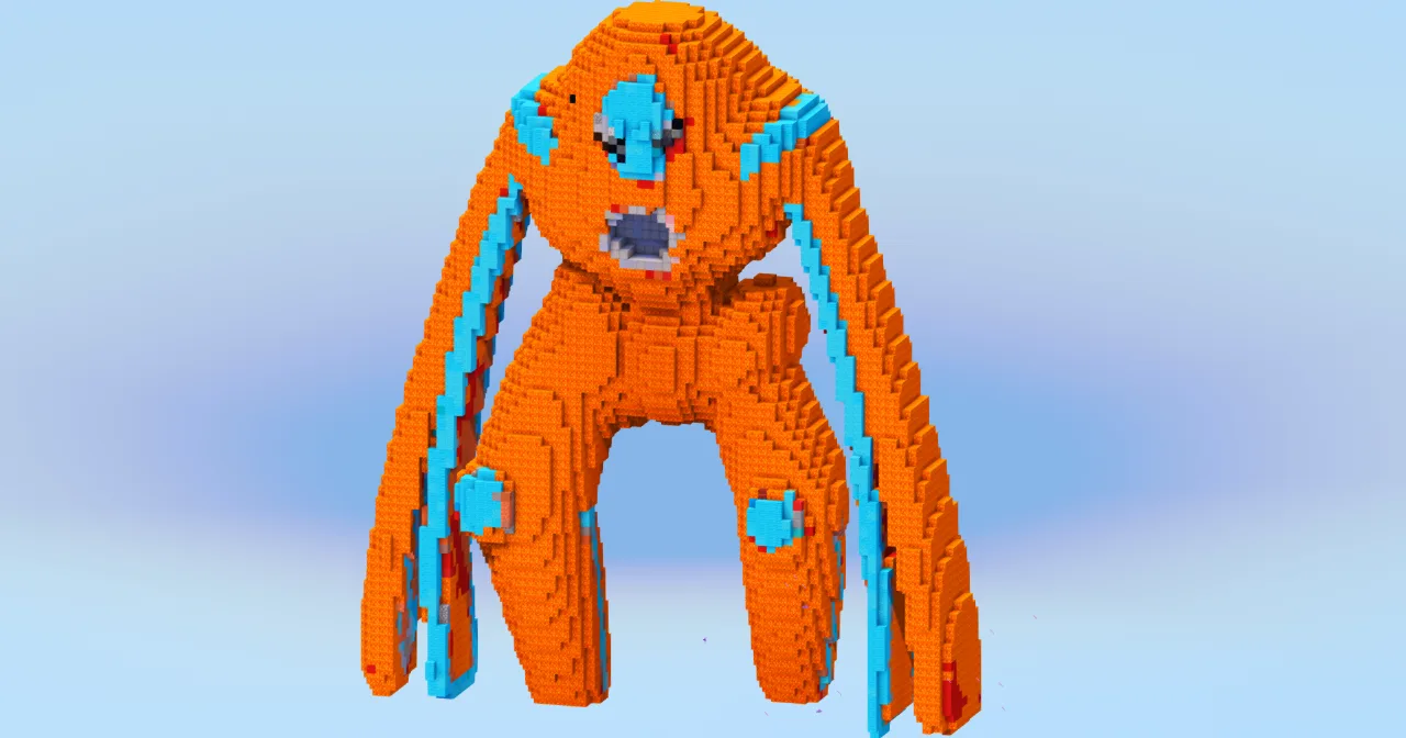 Deoxys Defense — Minecraft Build by LeonisBuilds
