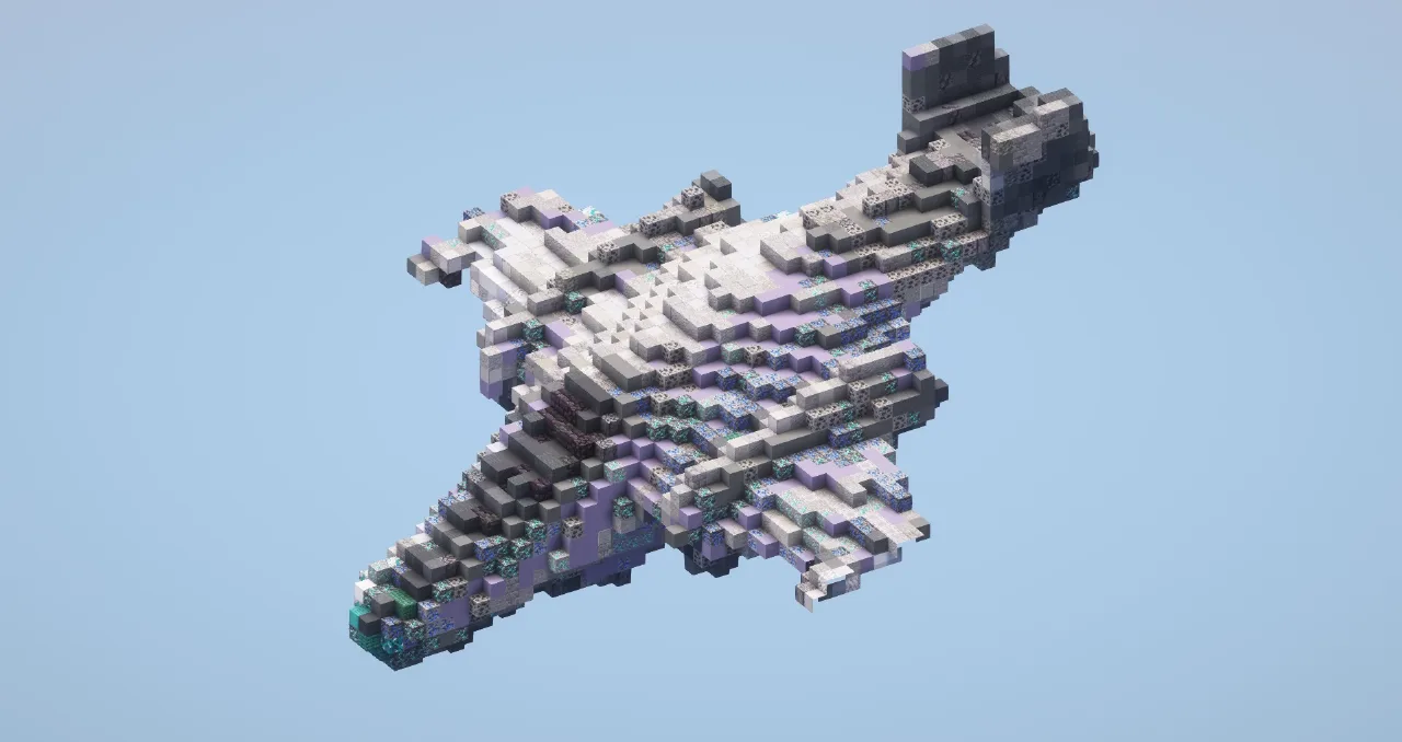 War plane — Minecraft Build by LeonisBuilds