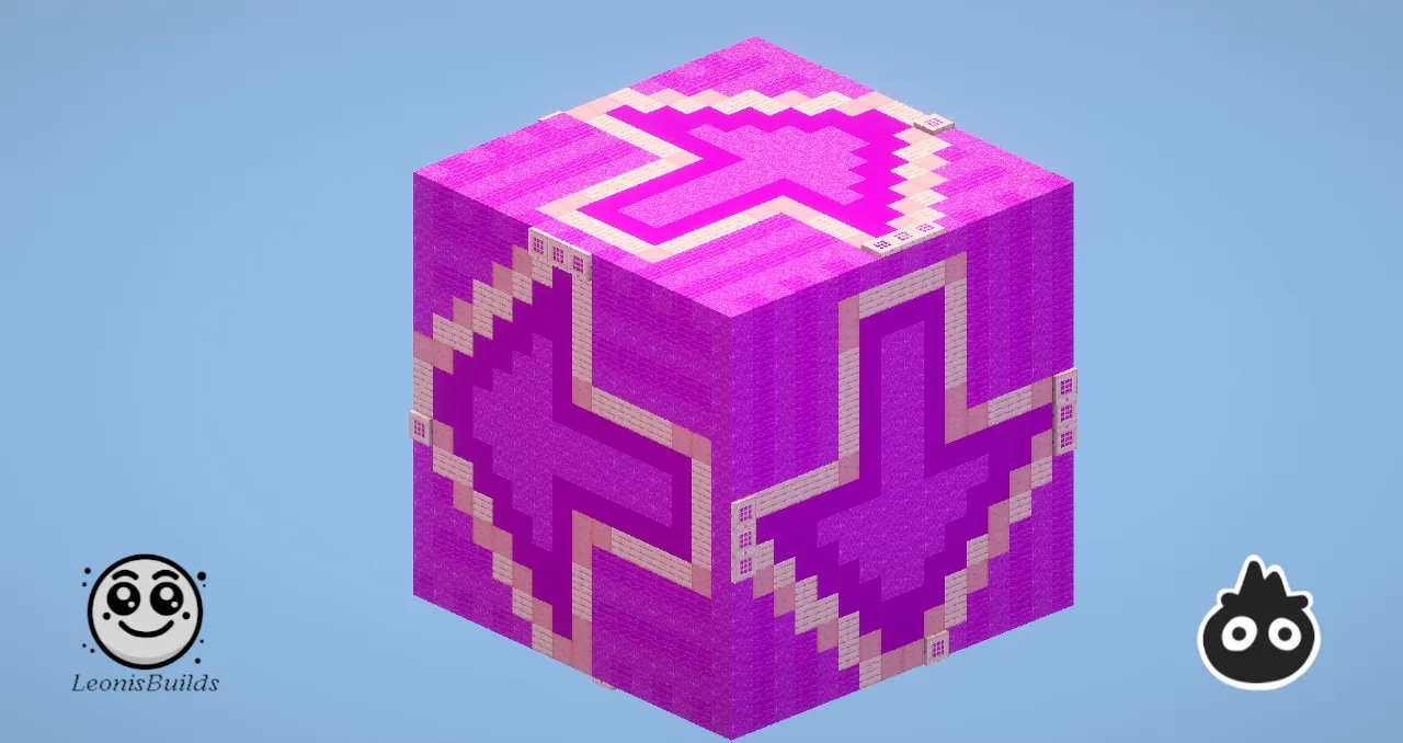 Magenta Glazed Terracotta (Collab) — Minecraft Build by LeonisBuilds