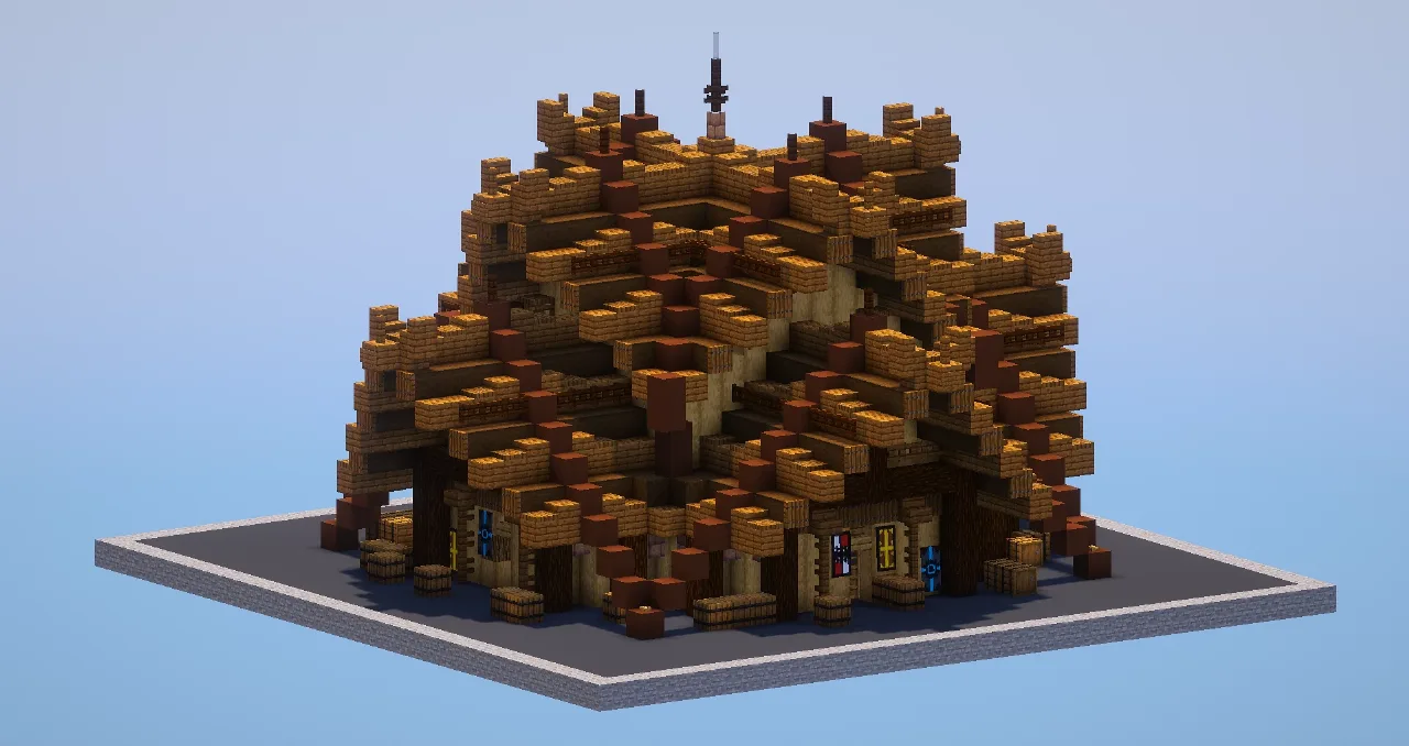 Viking Chill House — Minecraft Build by LeonisBuilds