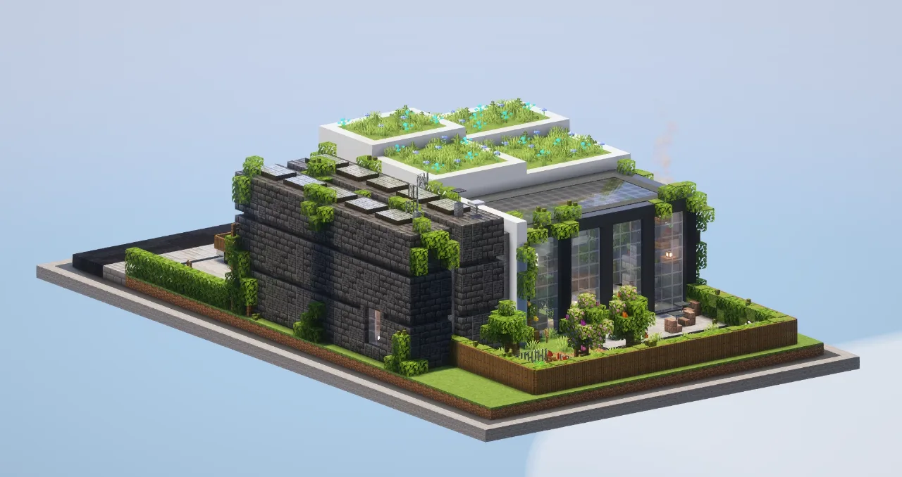 Modern House — Minecraft Build by LeonisBuilds