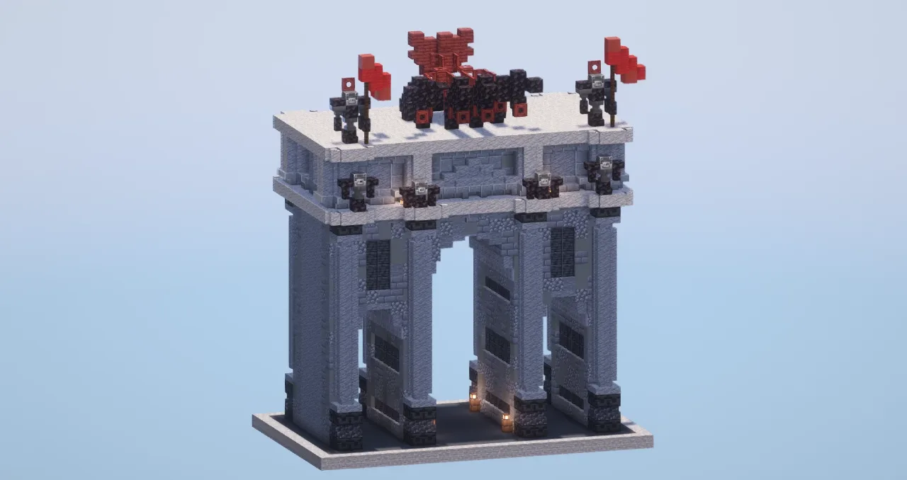 Stone Arch — Minecraft Build by LeonisBuilds