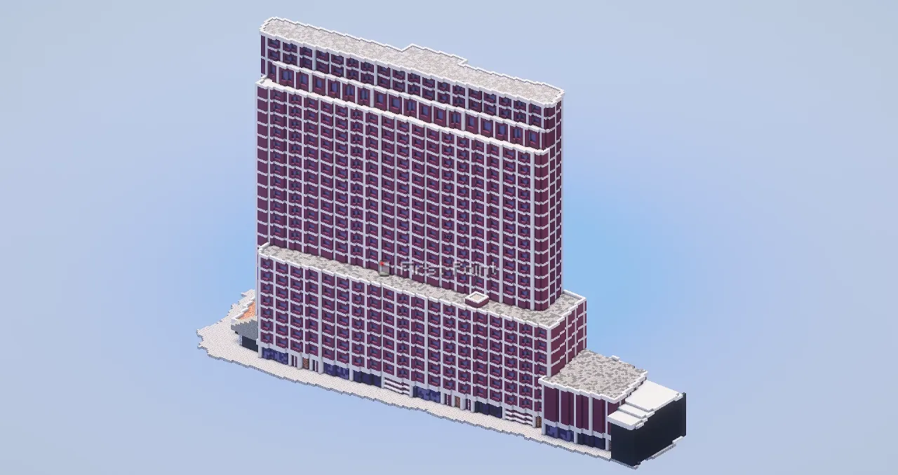 Big City Palace — Minecraft Build by LeonisBuilds