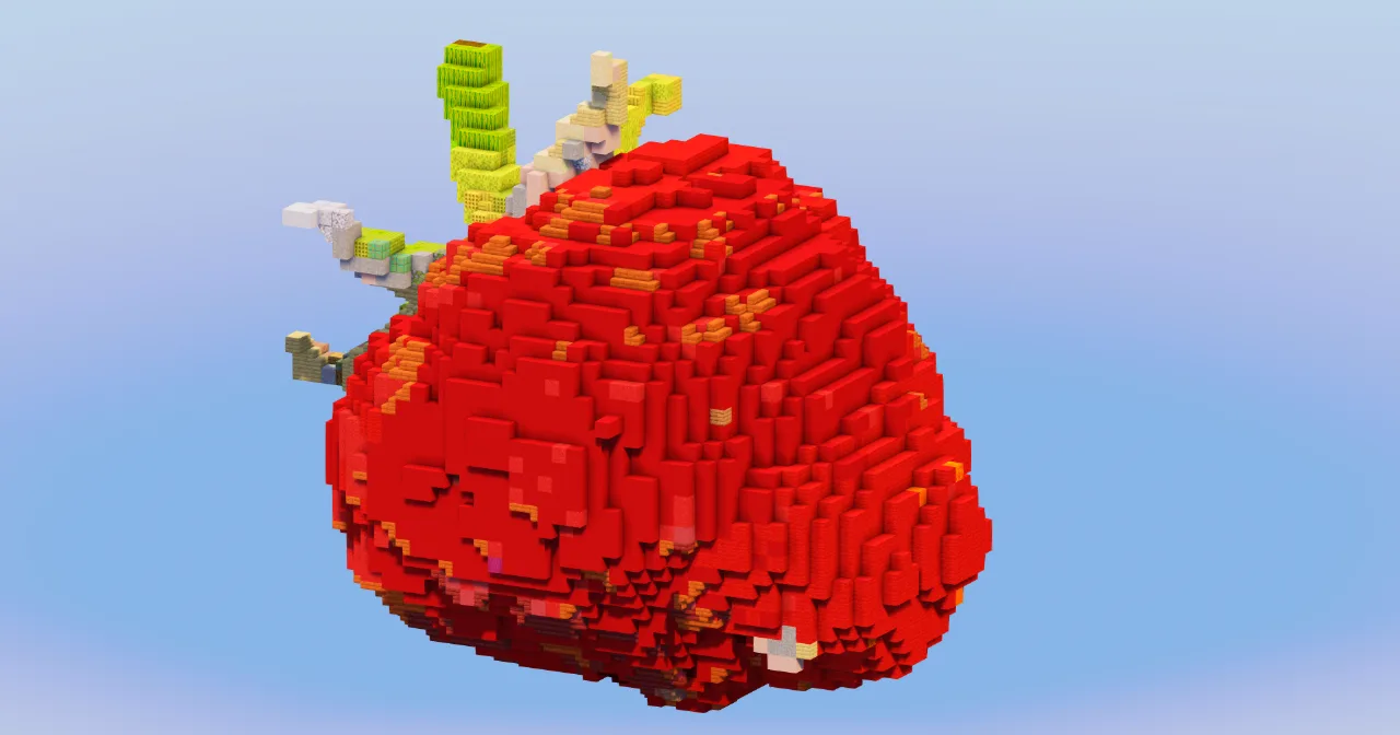 Raspberry Fruit — Minecraft Build by LeonisBuilds
