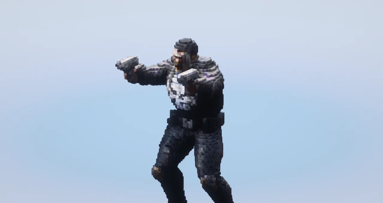 The Punisher — Minecraft Build by LeonisBuilds