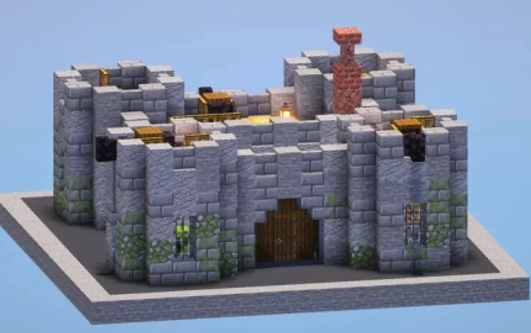 Medieval Castle Starter Base — Minecraft Build by LeonisBuilds