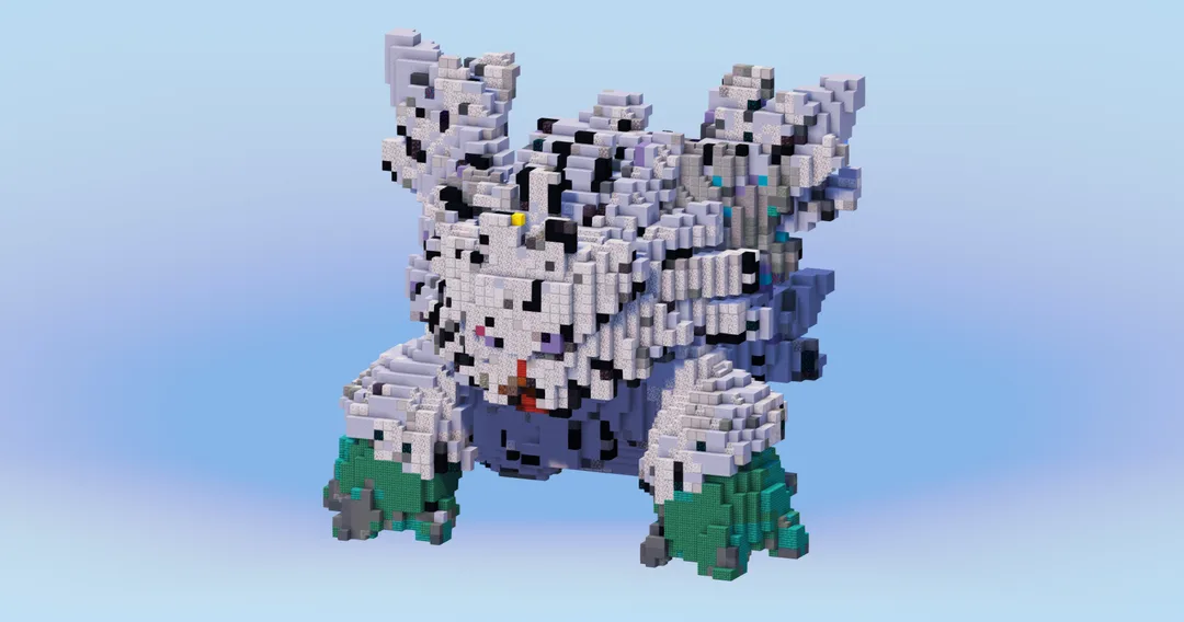 Mega Abomasnow — Minecraft Build by LeonisBuilds