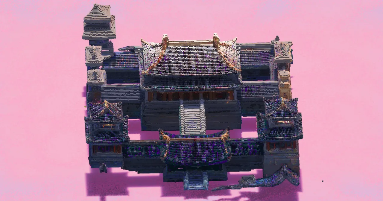 Giant Chinese Temple — Minecraft Build by EasternRealms