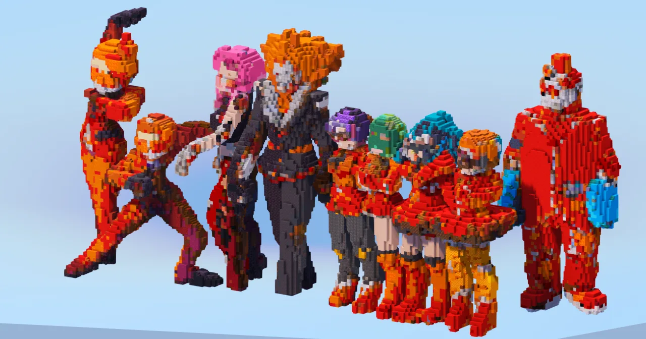 Team Flare — Minecraft Build by LeonisBuilds