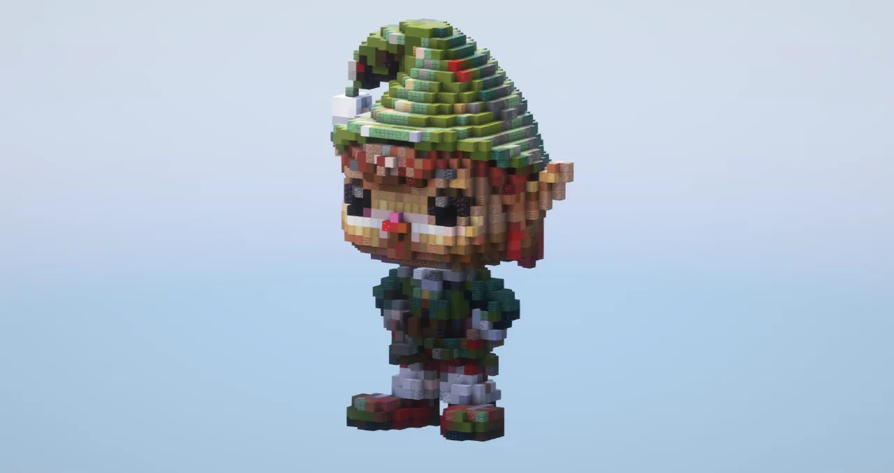 Little Christmas Elf — Minecraft Build by LeonisBuilds