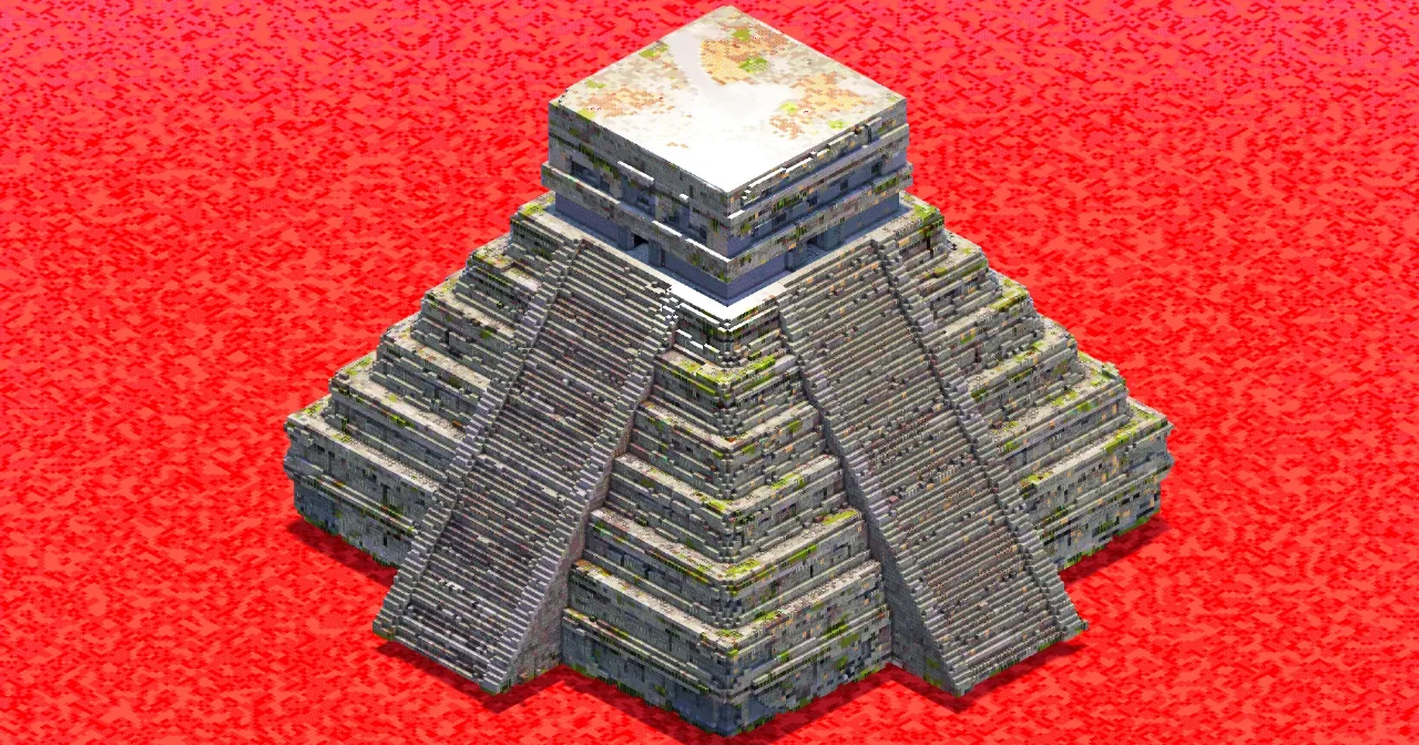 Mayan Pyramid — Minecraft Build by ImpossibleBuilds
