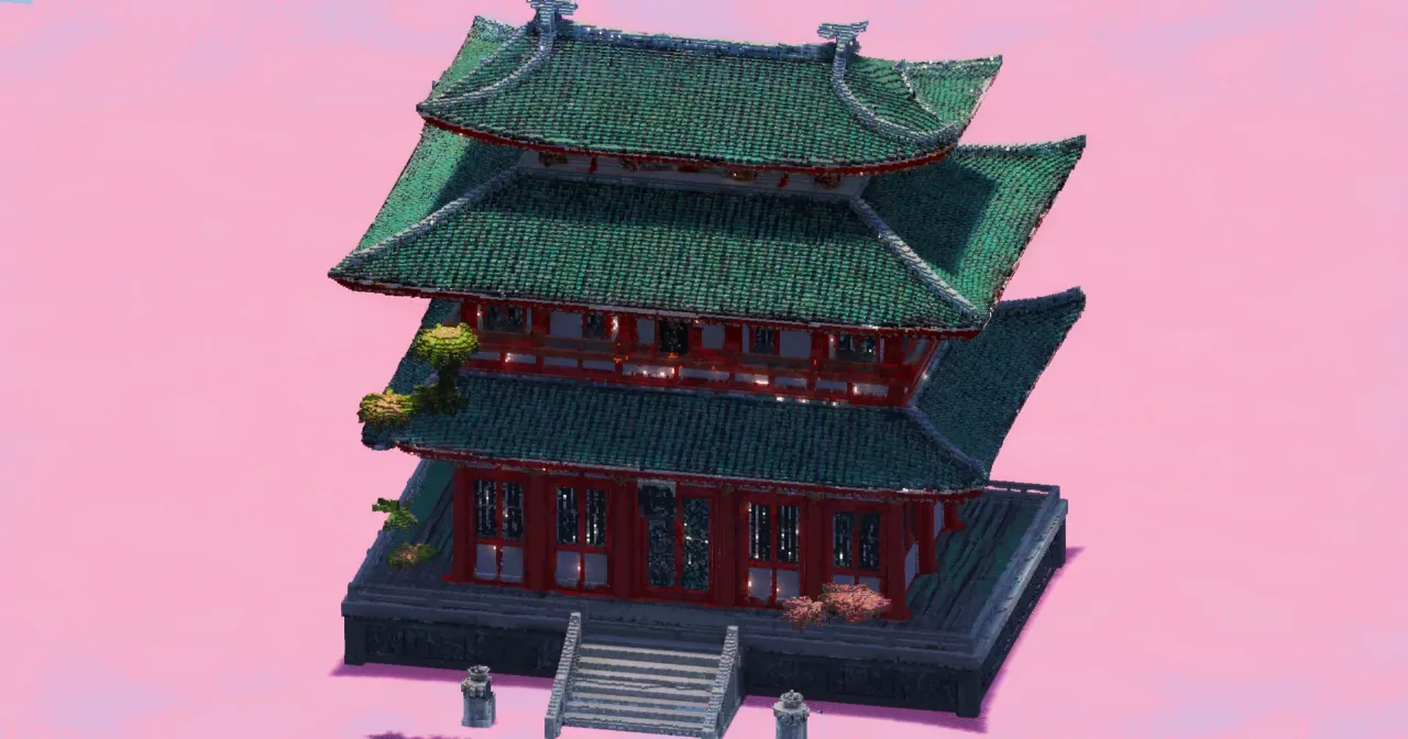 Japanese Pagoda — Minecraft Build by EasternRealms