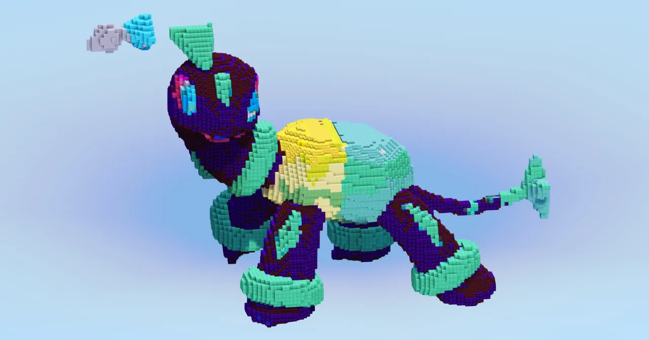 Terapagos — Minecraft Build by LeonisBuilds