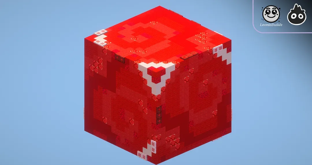 Red Glazed Terracotta — Minecraft Build by MellowHat