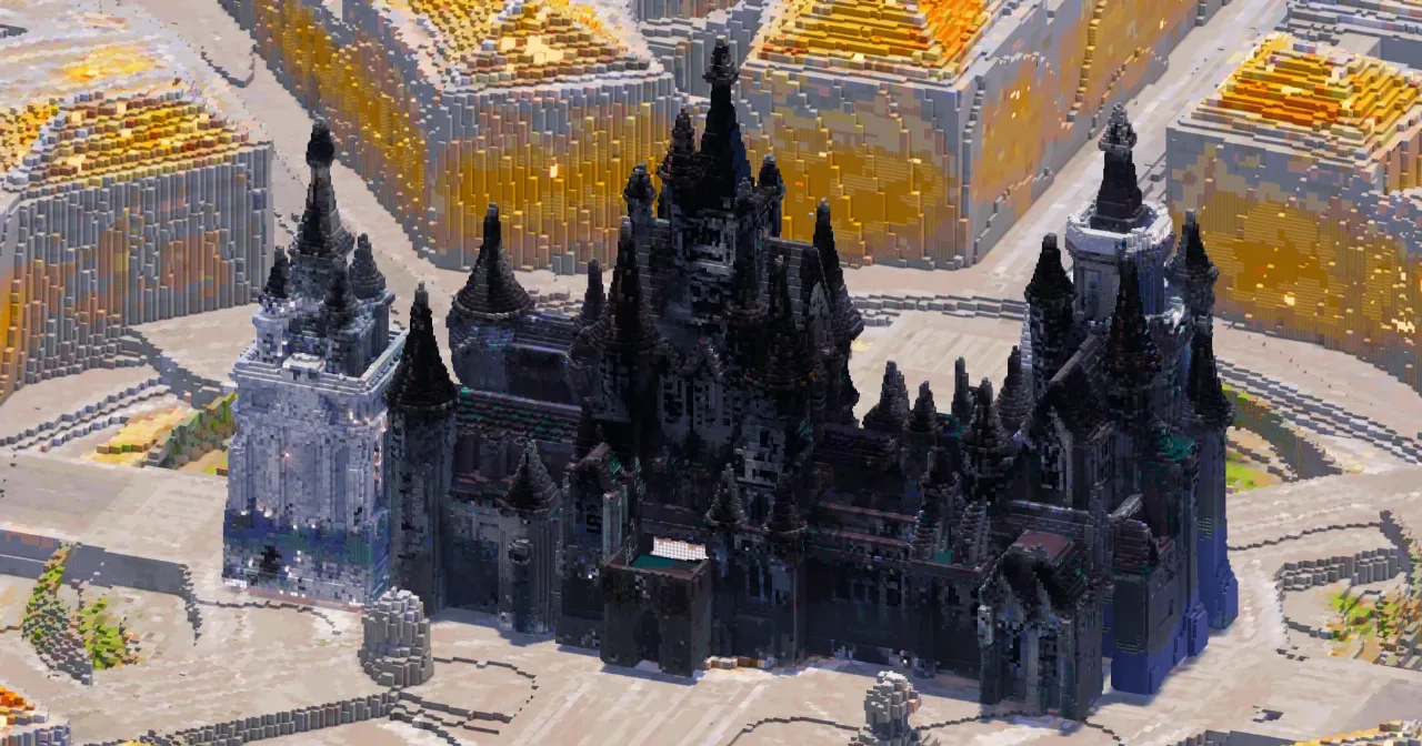 Gothic Castle — Minecraft Build by GothicCathedrals