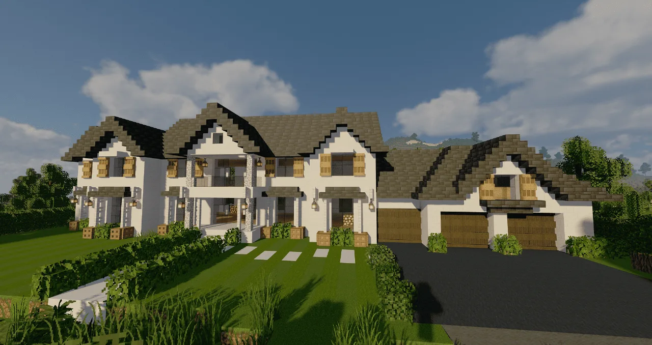 LA Mansion — Minecraft Build by ArchitectCraft