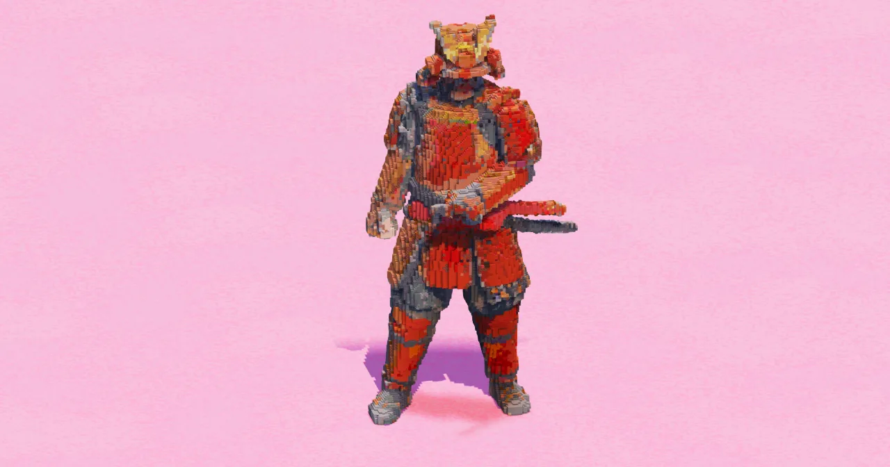 Red Samurai Armor — Minecraft Build by EasternRealms