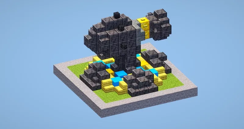Clash of Clans Cannon Level 16 — Minecraft Build by LeonisBuilds