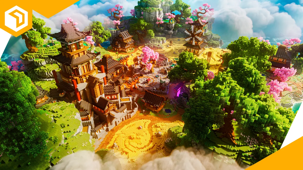 Empire of Kaizora — Minecraft Build by BlockyVerse