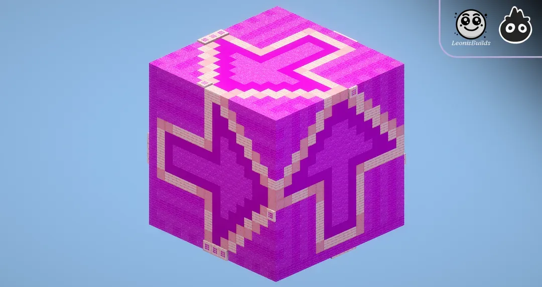 Magenta Glazed Terracotta — Minecraft Build by MellowHat