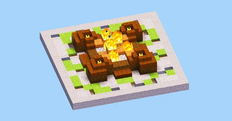 Clash of Clans Army Camp Level 12 — Minecraft Build by LeonisBuilds